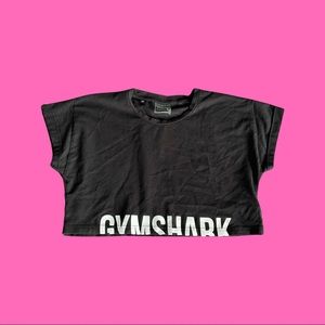 GYMSHARK Fraction crop top
